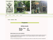 Tablet Screenshot of fragmentsstore.com
